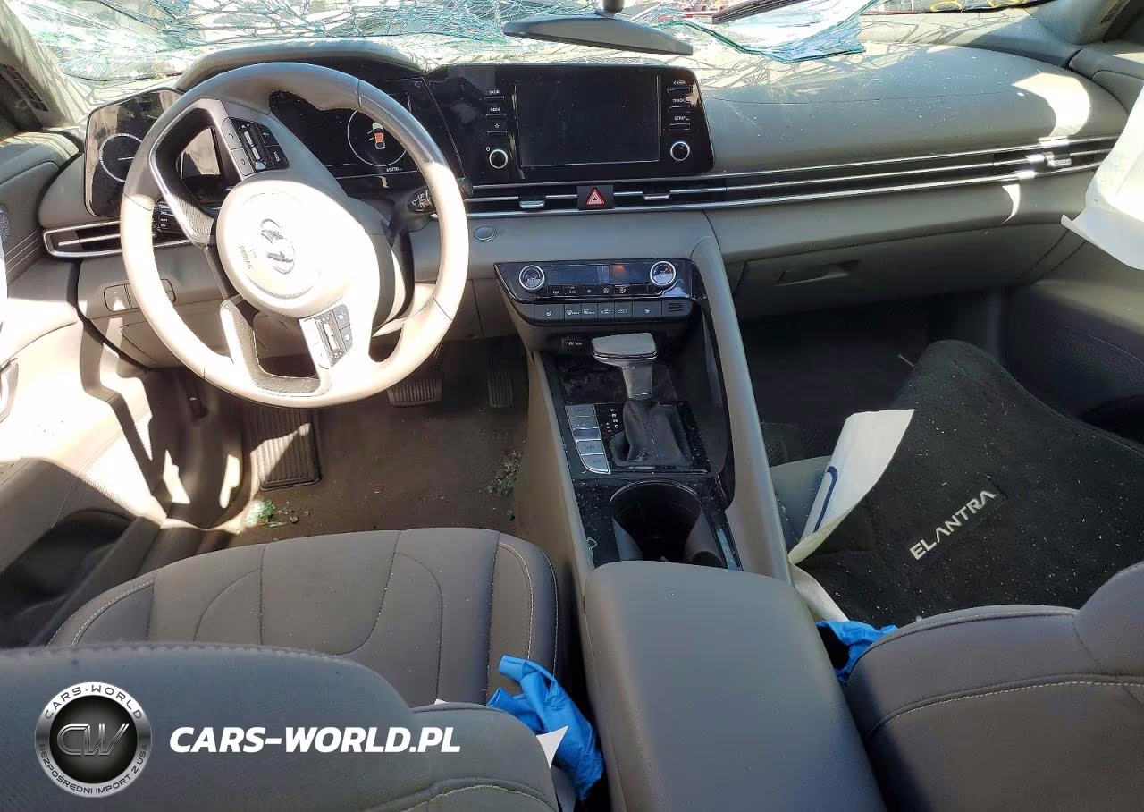 2022 Hyundai Elantra Sel VIN:5NPLN4AG1NH067816 - 8