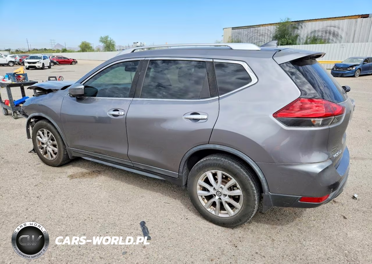2017 Nissan Rogue Sv VIN:KNMAT2MT5HP602634 - 2