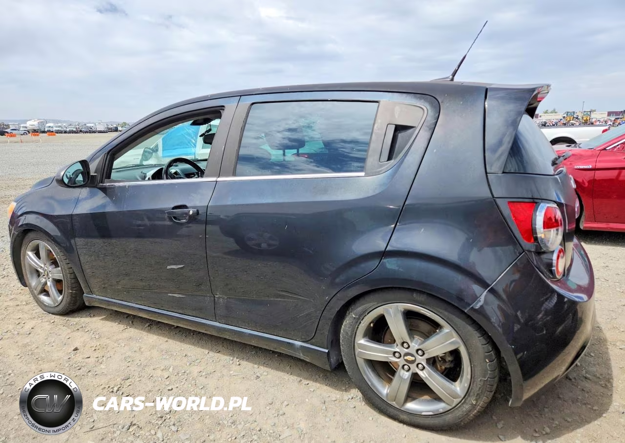 2013 Chevrolet Sonic Rs VIN:1G1JH6SB3D4152960 - 2