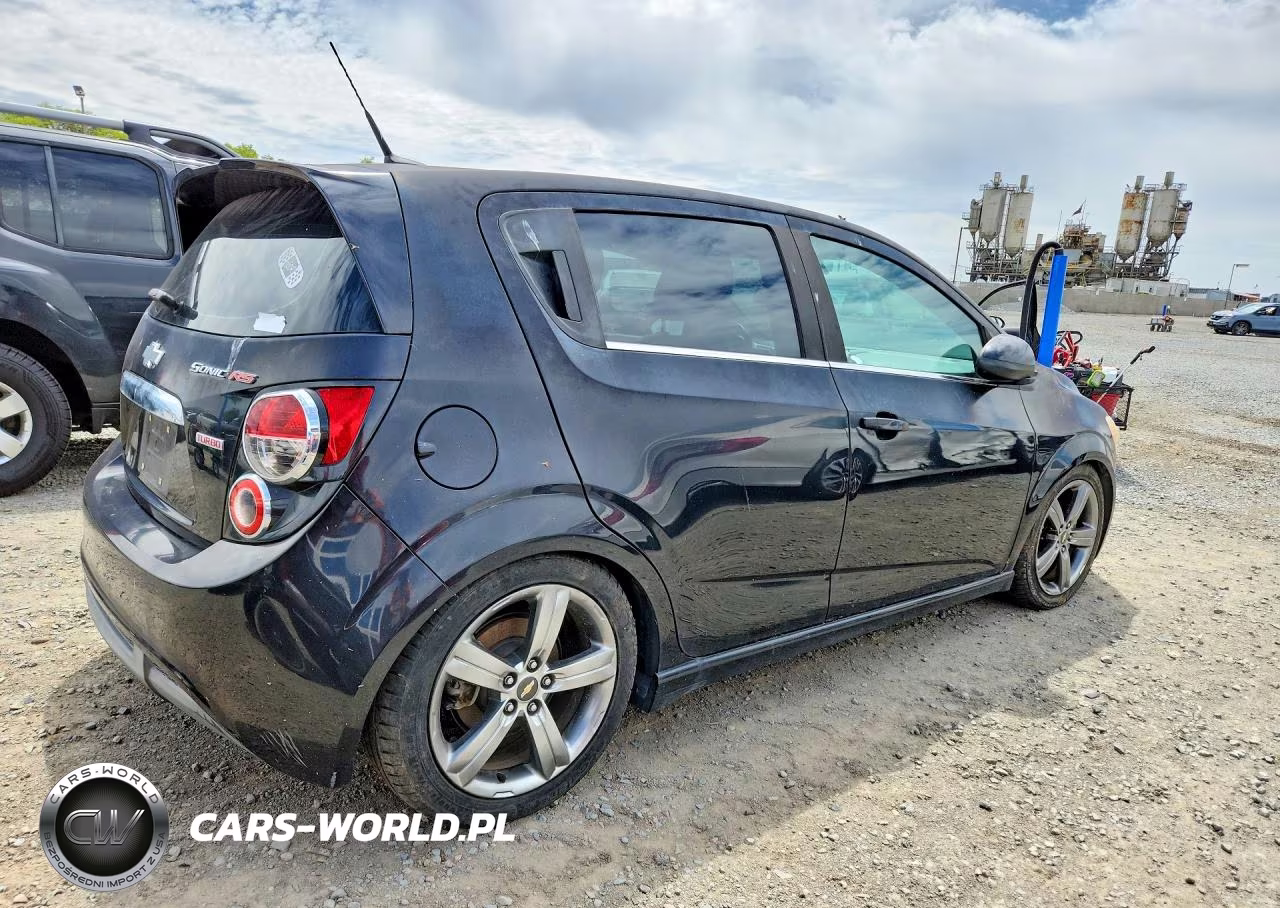 2013 Chevrolet Sonic Rs VIN:1G1JH6SB3D4152960 - 3