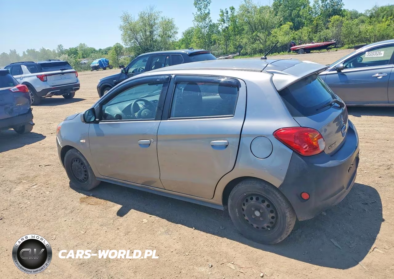 2015 Mitsubishi Mirage De VIN:ML32A3HJ3FH057567 - 2
