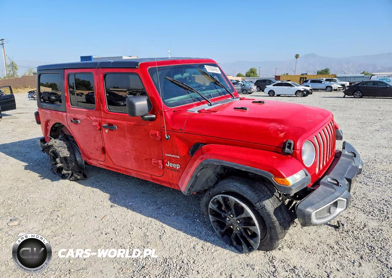 2020 Jeep Wrangler Unlimited Sahara VIN:1C4HJXEN8LW213941 - 4