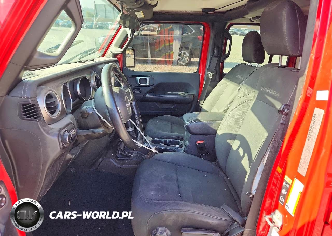 2020 Jeep Wrangler Unlimited Sahara VIN:1C4HJXEN8LW213941 - 7