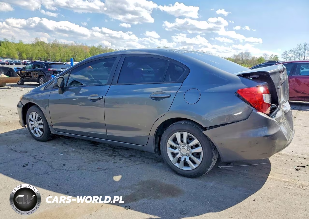 2012 Honda Civic Lx VIN:19XFB2F59CE389221 - 2