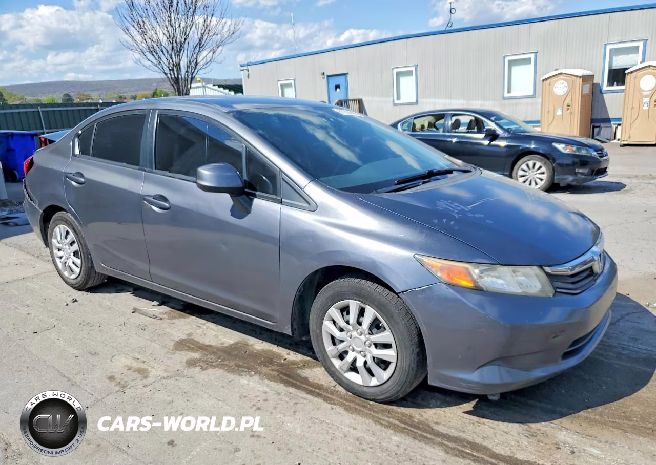 2012 Honda Civic Lx VIN:19XFB2F59CE389221 - 4