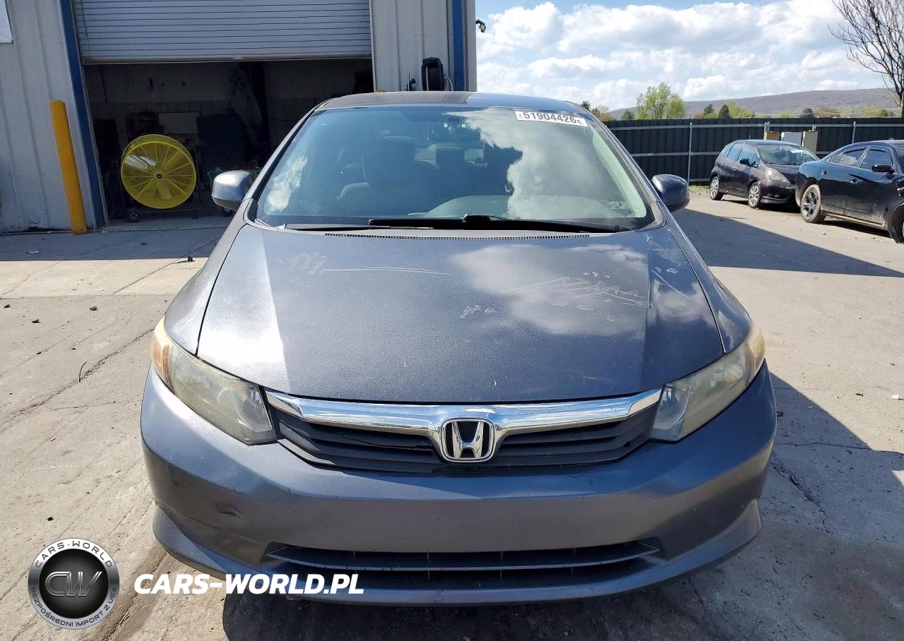 2012 Honda Civic Lx VIN:19XFB2F59CE389221 - 5
