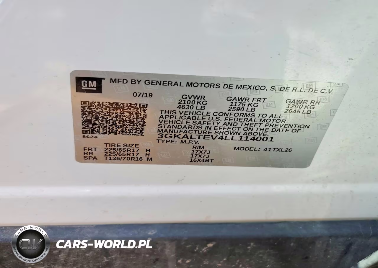 2020 GMC Terrain Sle VIN:3GKALTEV4LL114001 - 12