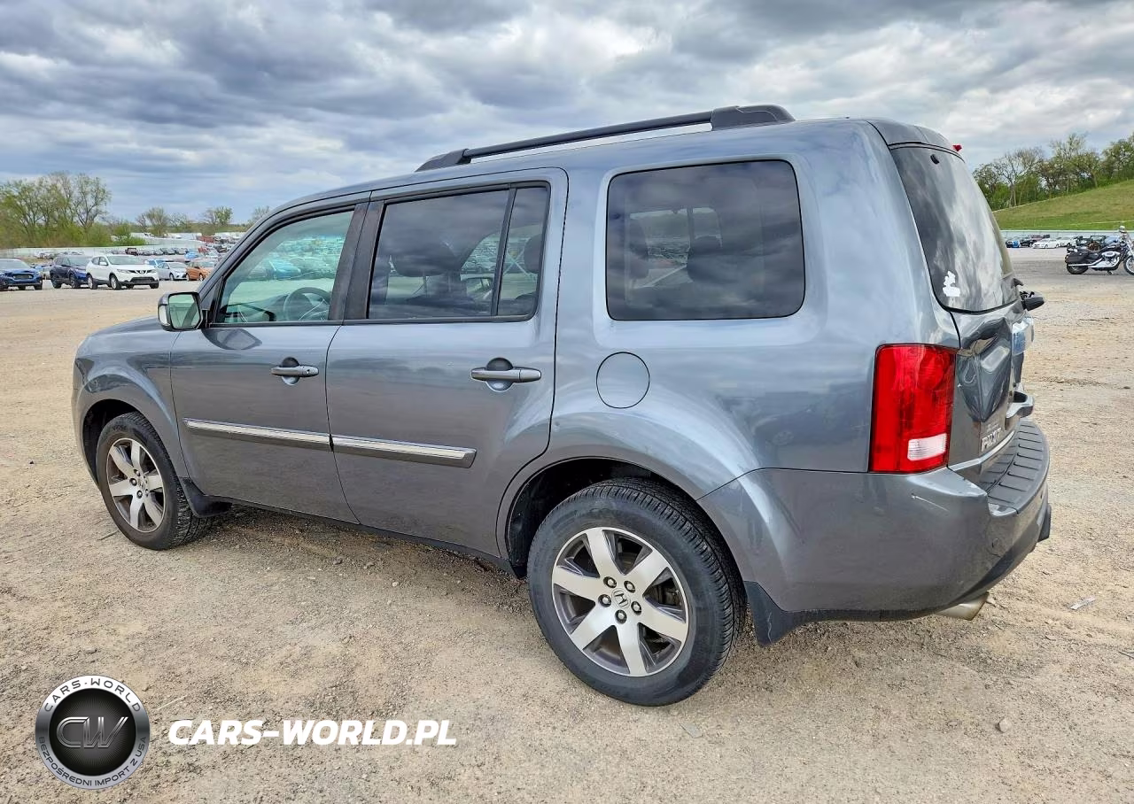 2013 Honda Pilot Touring VIN:5FNYF4H99DB027345 - 2