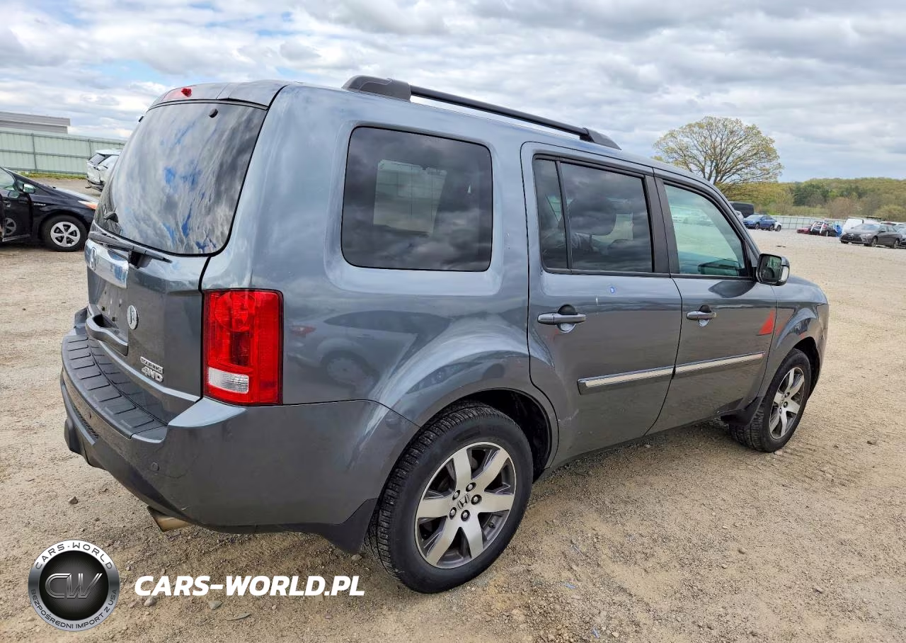 2013 Honda Pilot Touring VIN:5FNYF4H99DB027345 - 3