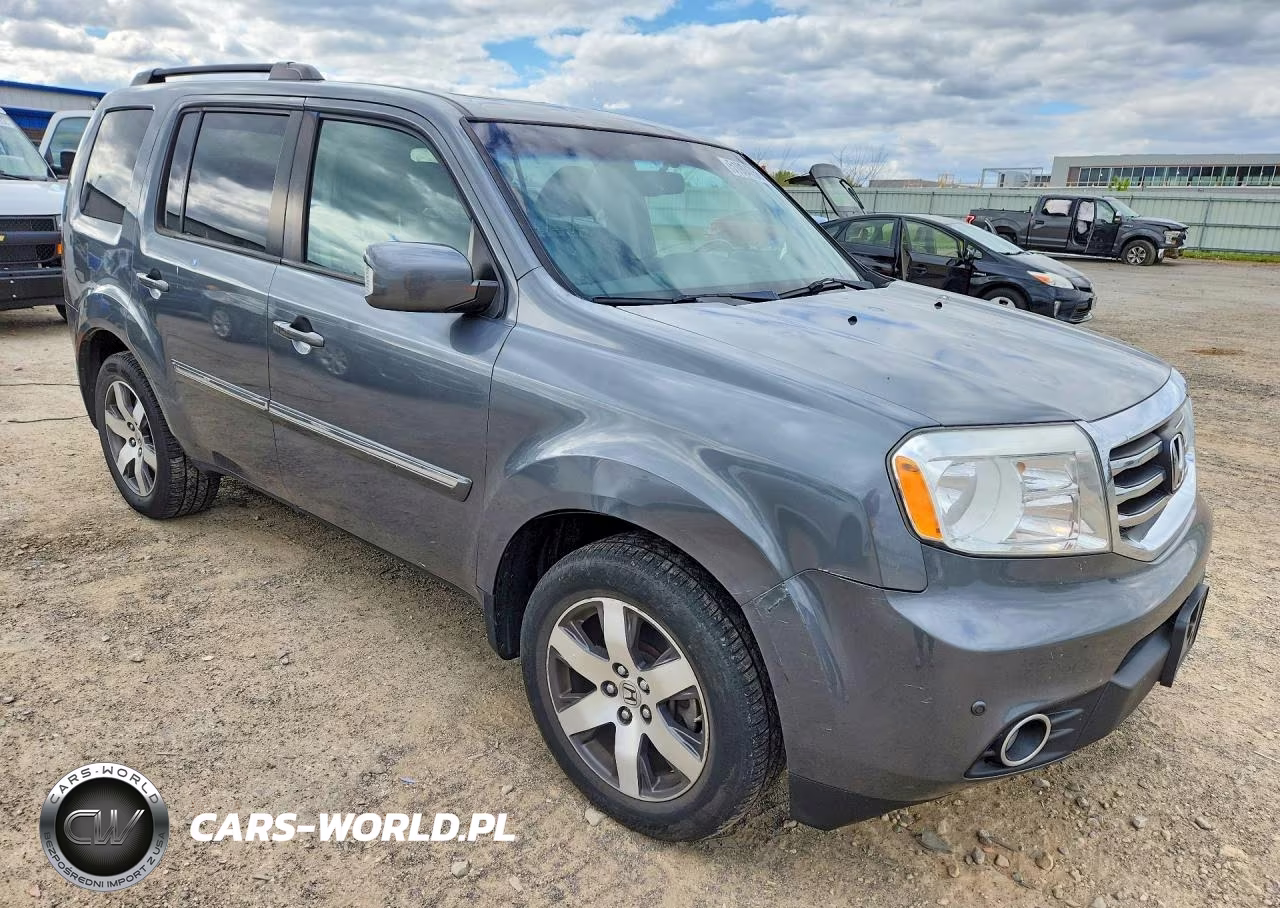 2013 Honda Pilot Touring VIN:5FNYF4H99DB027345 - 4