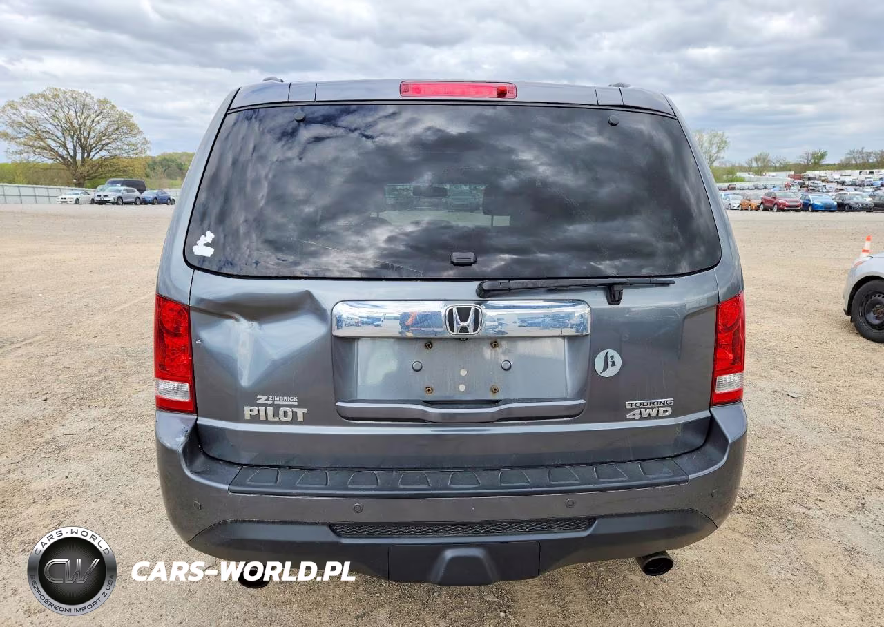 2013 Honda Pilot Touring VIN:5FNYF4H99DB027345 - 6