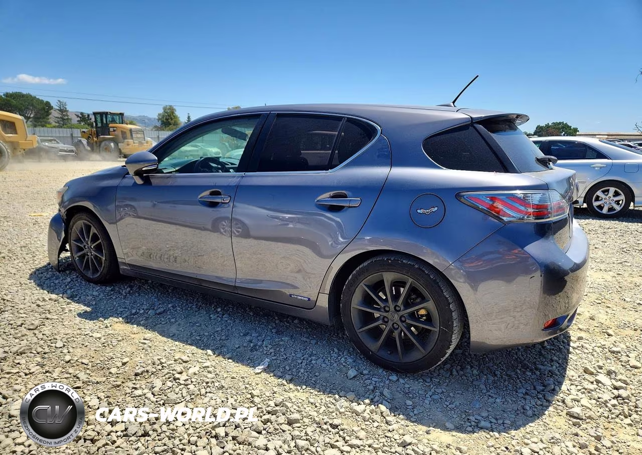 2012 Lexus Ct 200 VIN:JTHKD5BH3C2084013 - 2