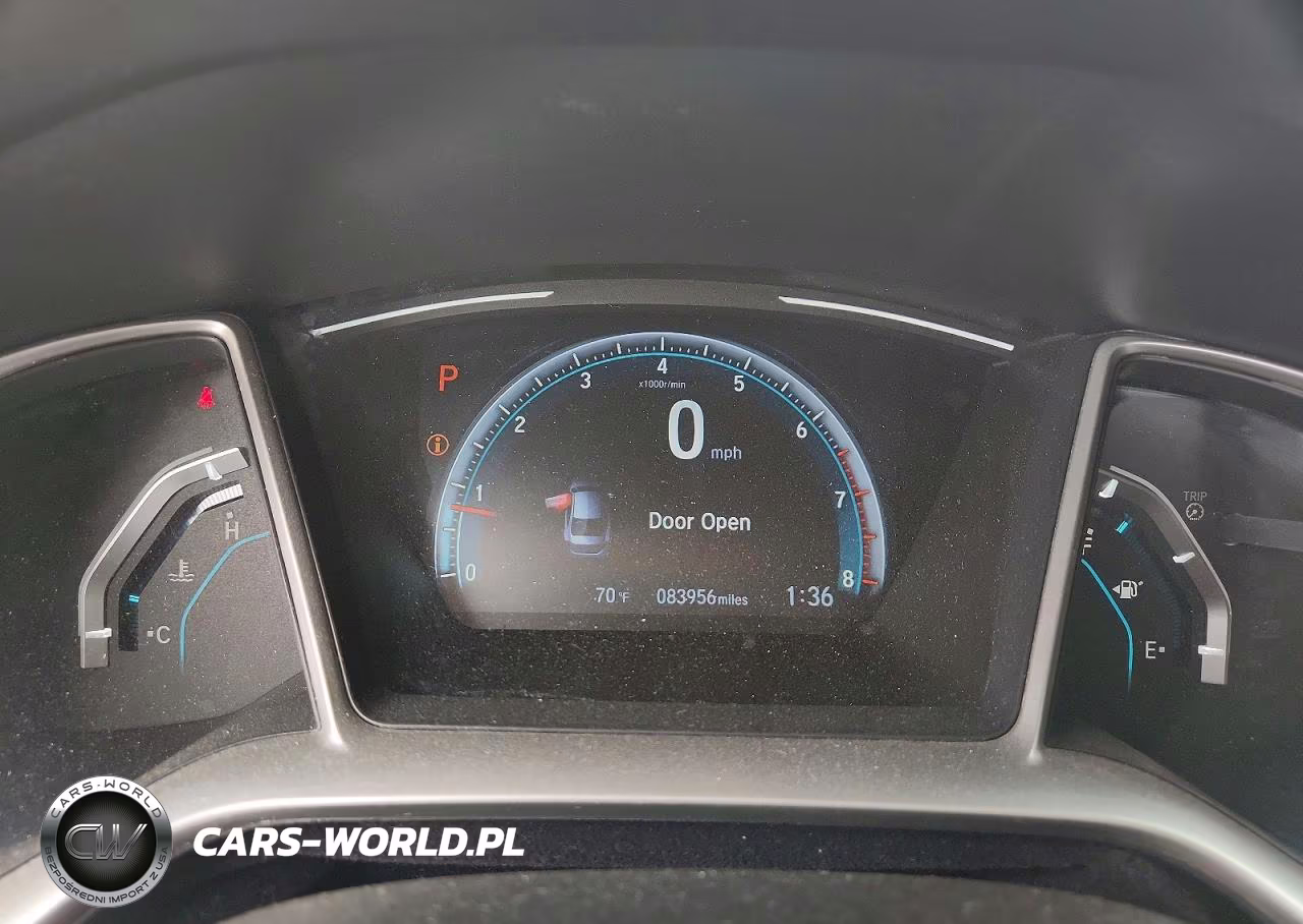 2019 Honda Civic Ex VIN:19XFC1F33KE206027 - 9