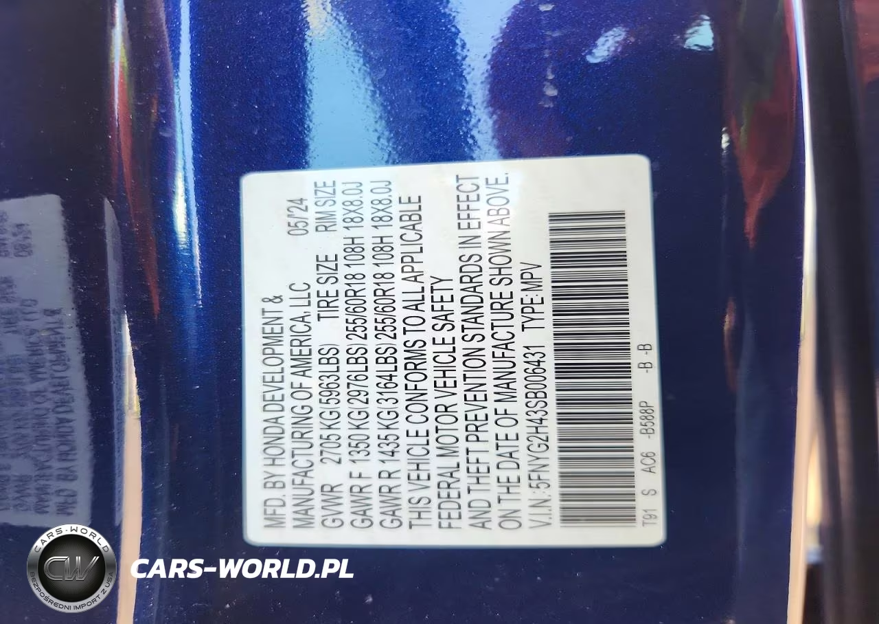2025 Honda Pilot Exl VIN:5FNYG2H43SB006431 - 12