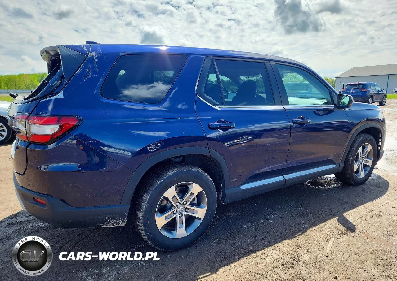 2025 Honda Pilot Exl VIN:5FNYG2H43SB006431 - 3
