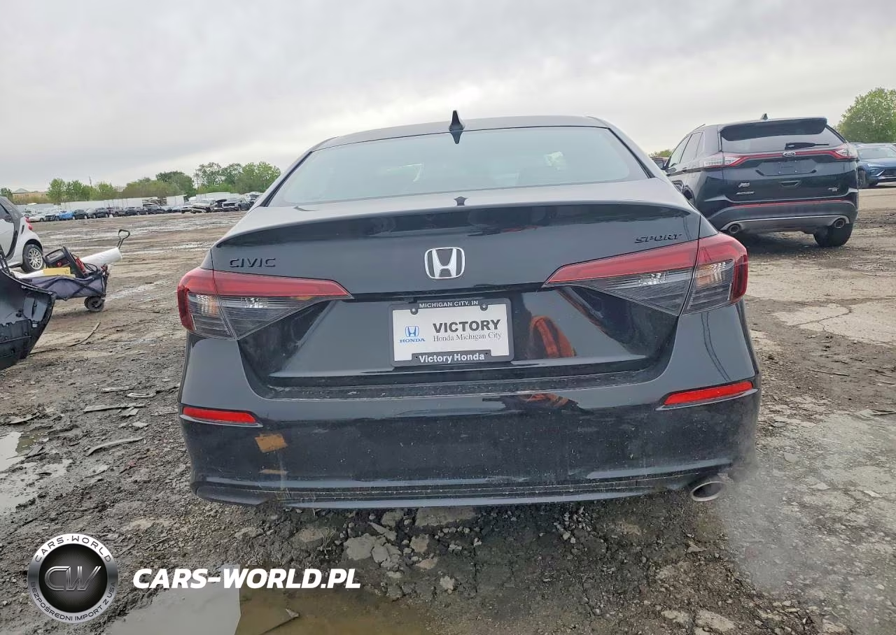 2026 Honda Civic Sport VIN:2HGFE2F58TH568945 - 6