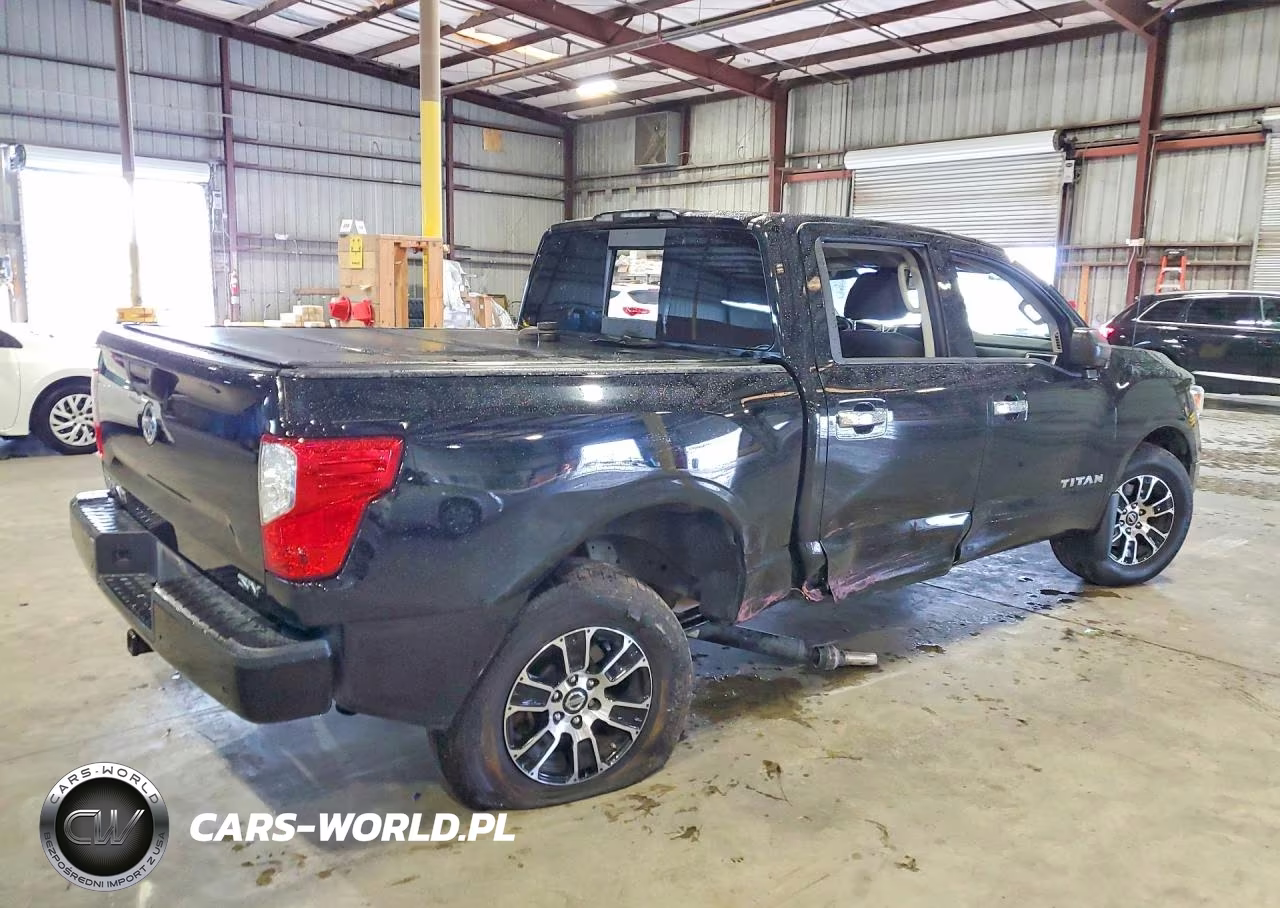 2021 Nissan Titan Sv VIN:1N6AA1EFXMN526517 - 3