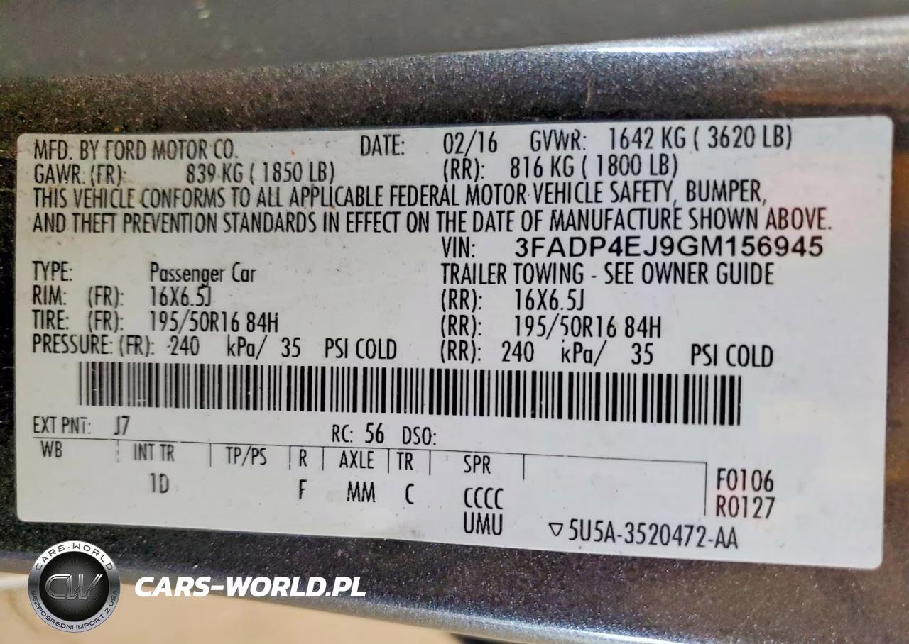 2016 Ford Fiesta Se VIN:3FADP4EJ9GM156945 - 13
