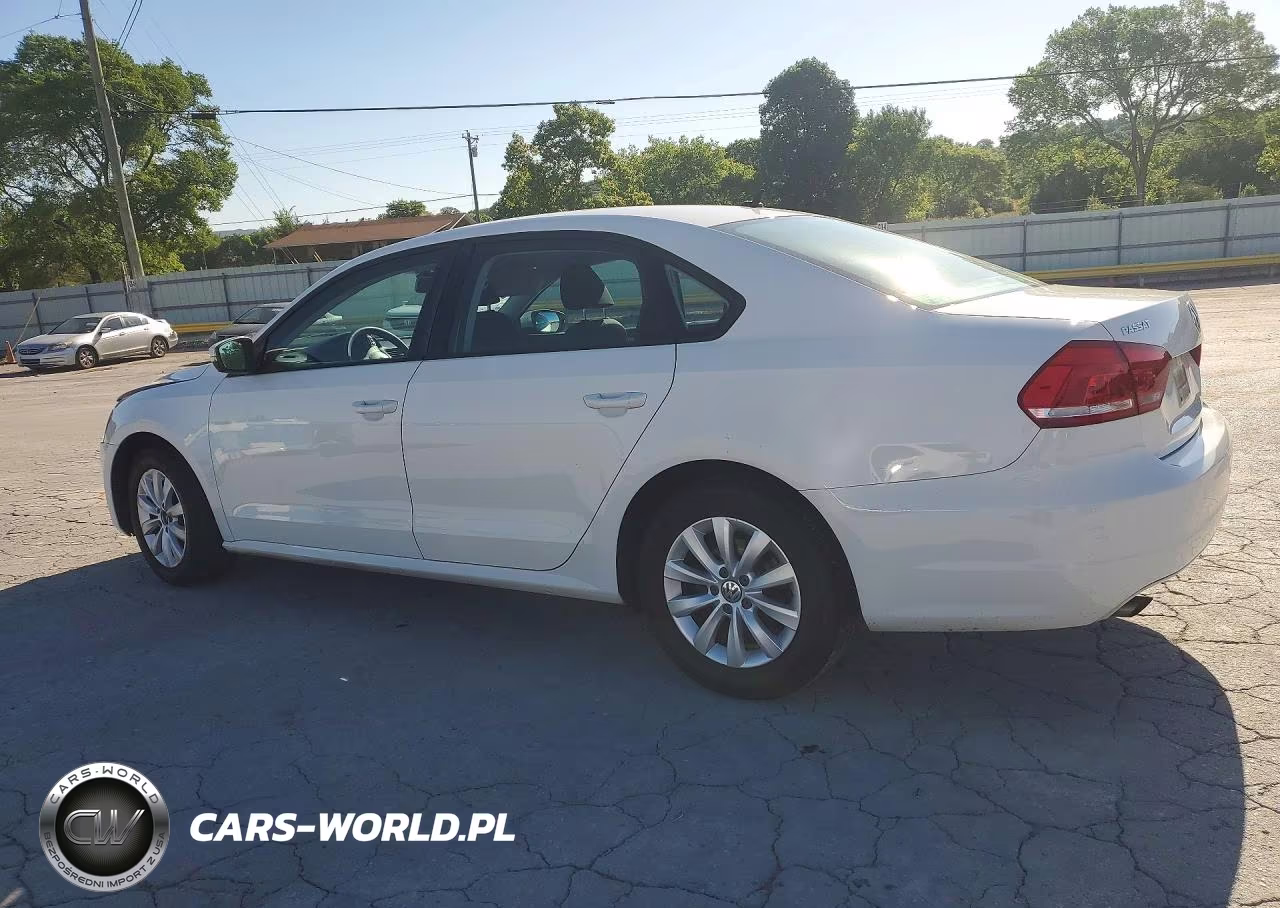 2013 Volkswagen Passat S VIN:1VWAP7A32DC093977 - 2