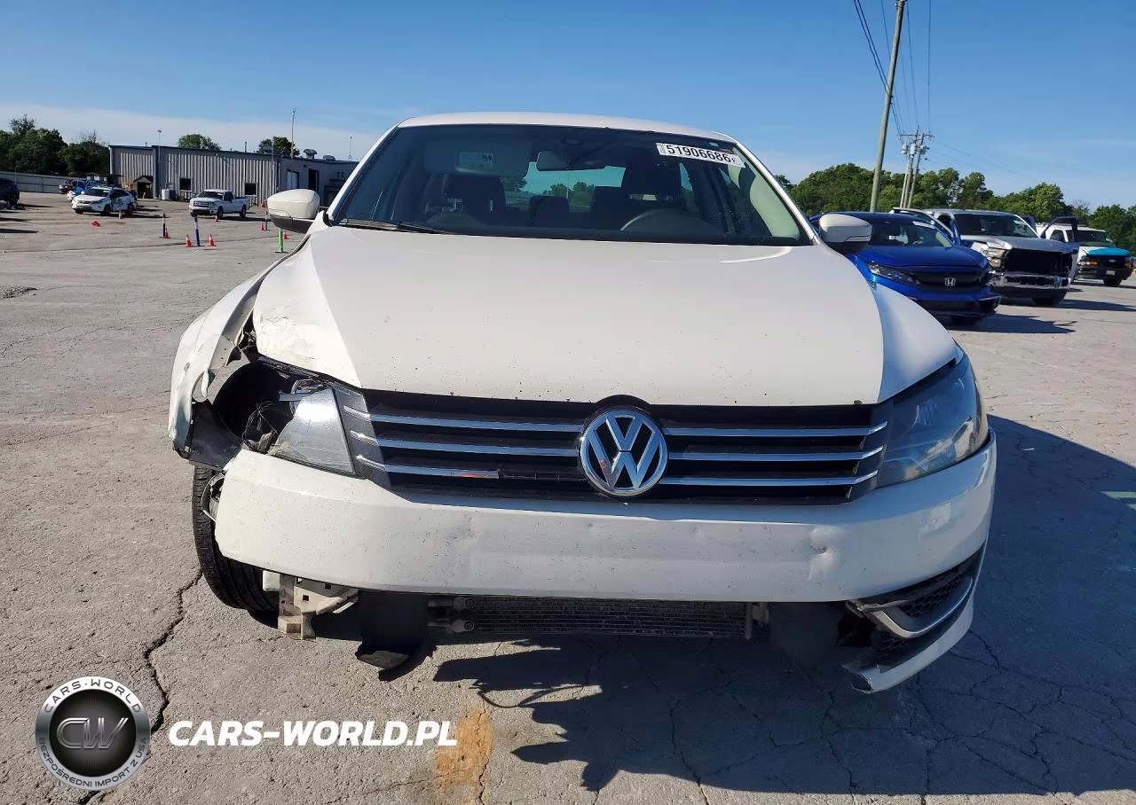 2013 Volkswagen Passat S VIN:1VWAP7A32DC093977 - 5
