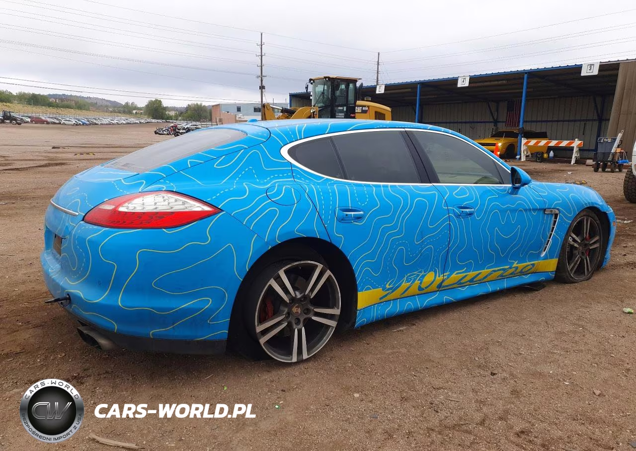 2011 Porsche Panamera Turbo VIN:WP0AC2A71BL091137 - 3