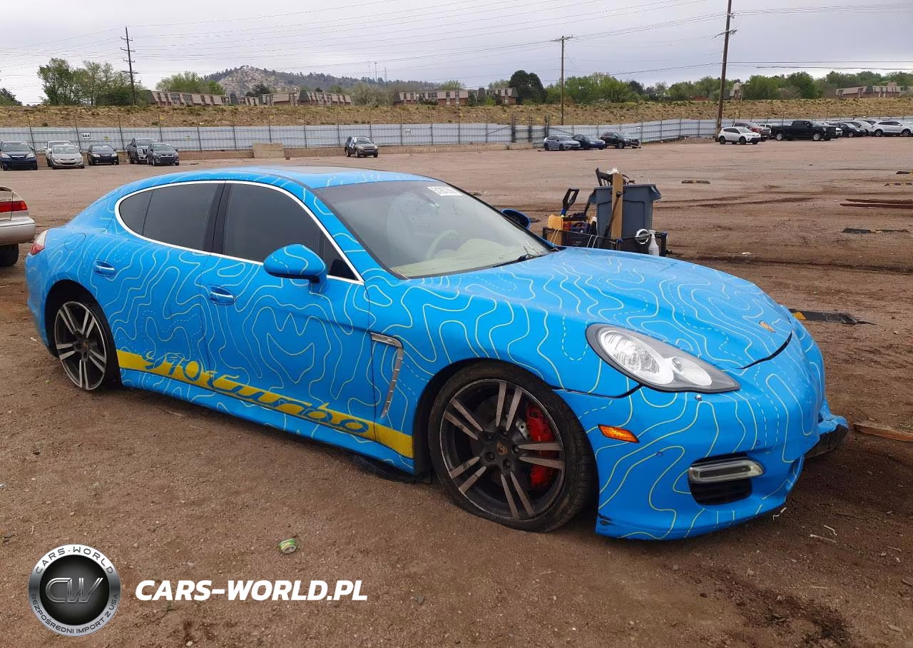 2011 Porsche Panamera Turbo VIN:WP0AC2A71BL091137 - 4