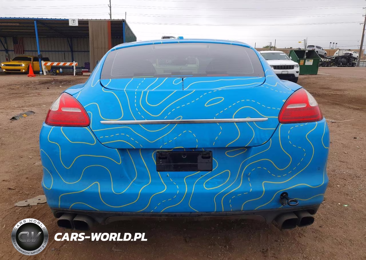 2011 Porsche Panamera Turbo VIN:WP0AC2A71BL091137 - 6