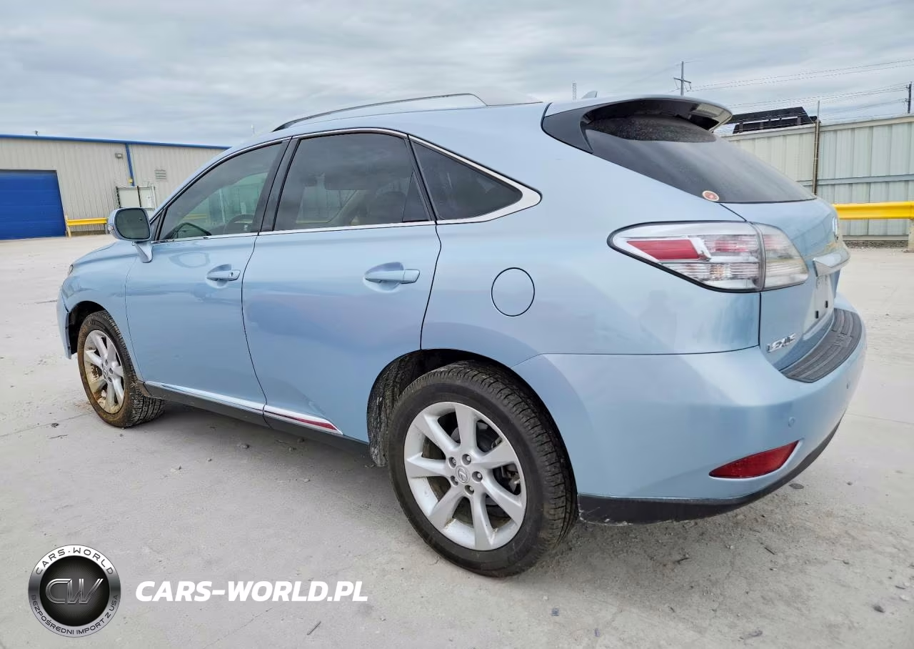 2010 Lexus Rx 350 VIN:2T2ZK1BA7AC017300 - 2