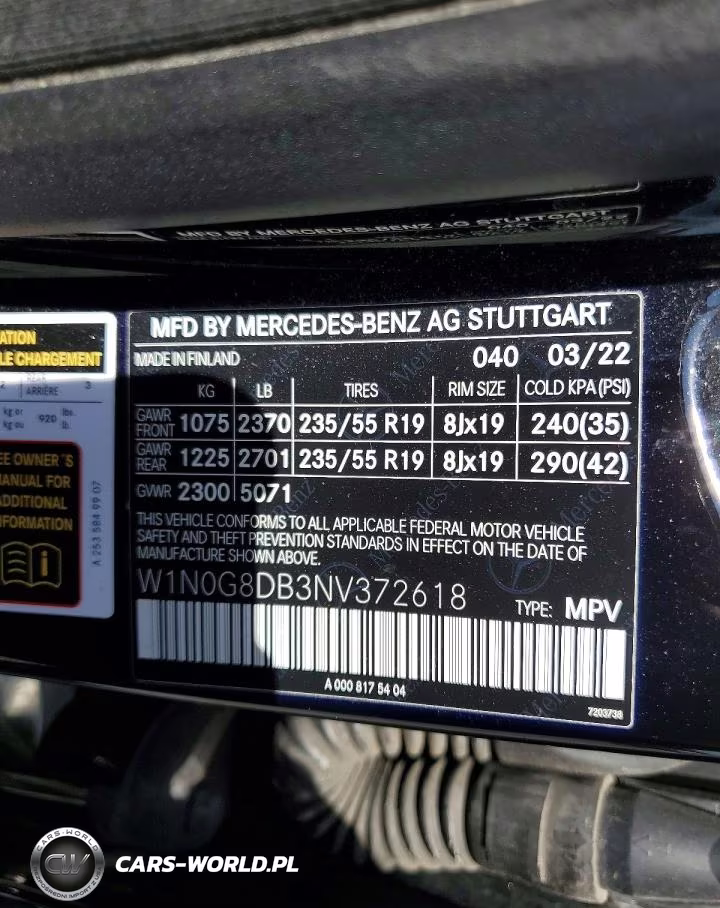 2022 Mercedes-Benz Glc 300 VIN:W1N0G8DB3NV372618 - 13