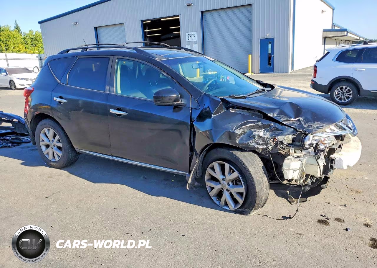 2011 Nissan Murano S VIN:JN8AZ1MUXBW069487 - 4