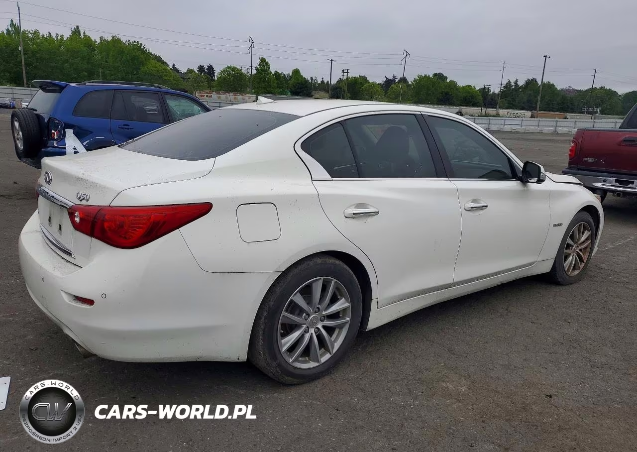 2014 Infiniti Q50 Hybrid Premium VIN:JN1AV7ARXEM700574 - 3