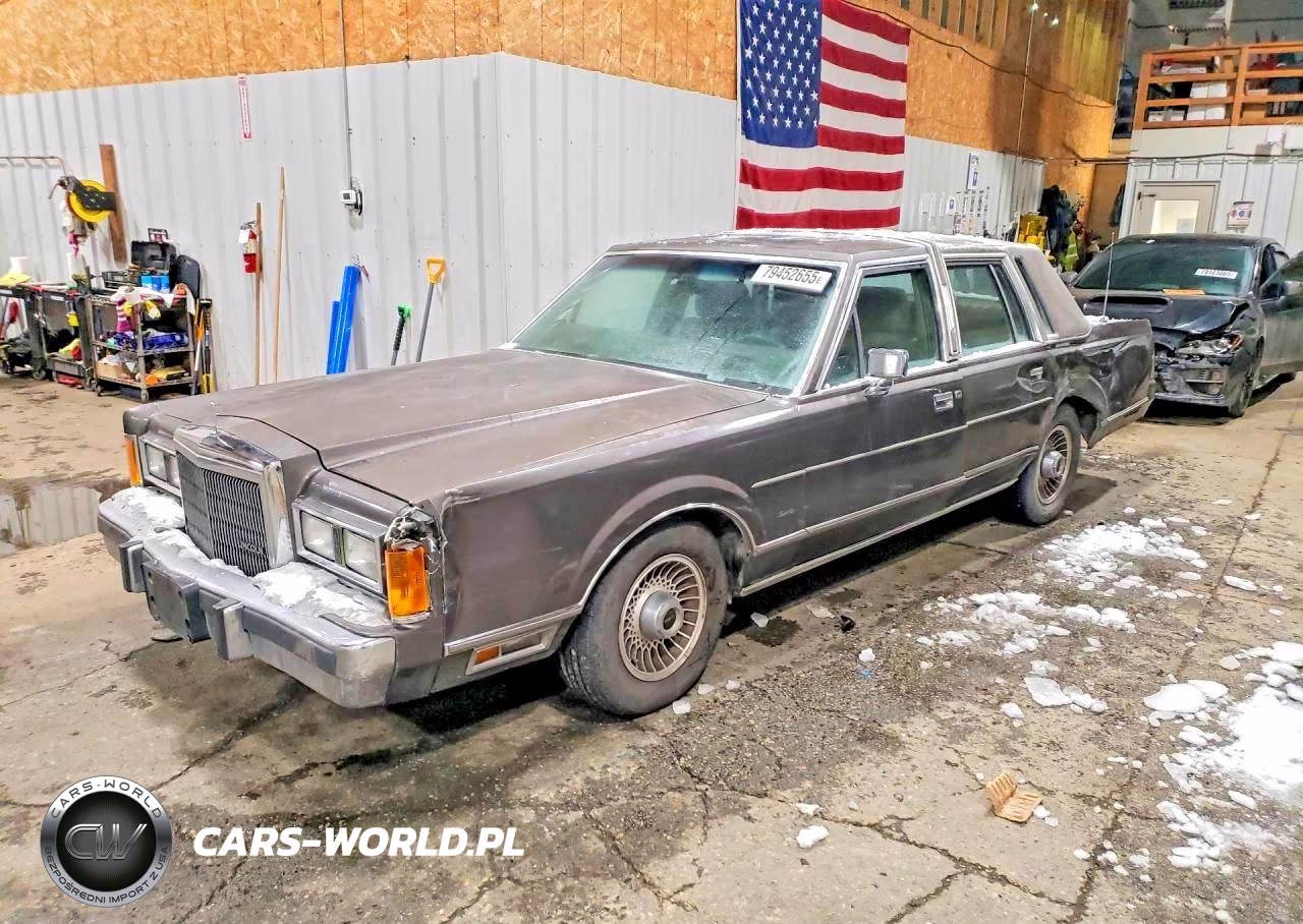 1989 Lincoln Townhouse Continental Base