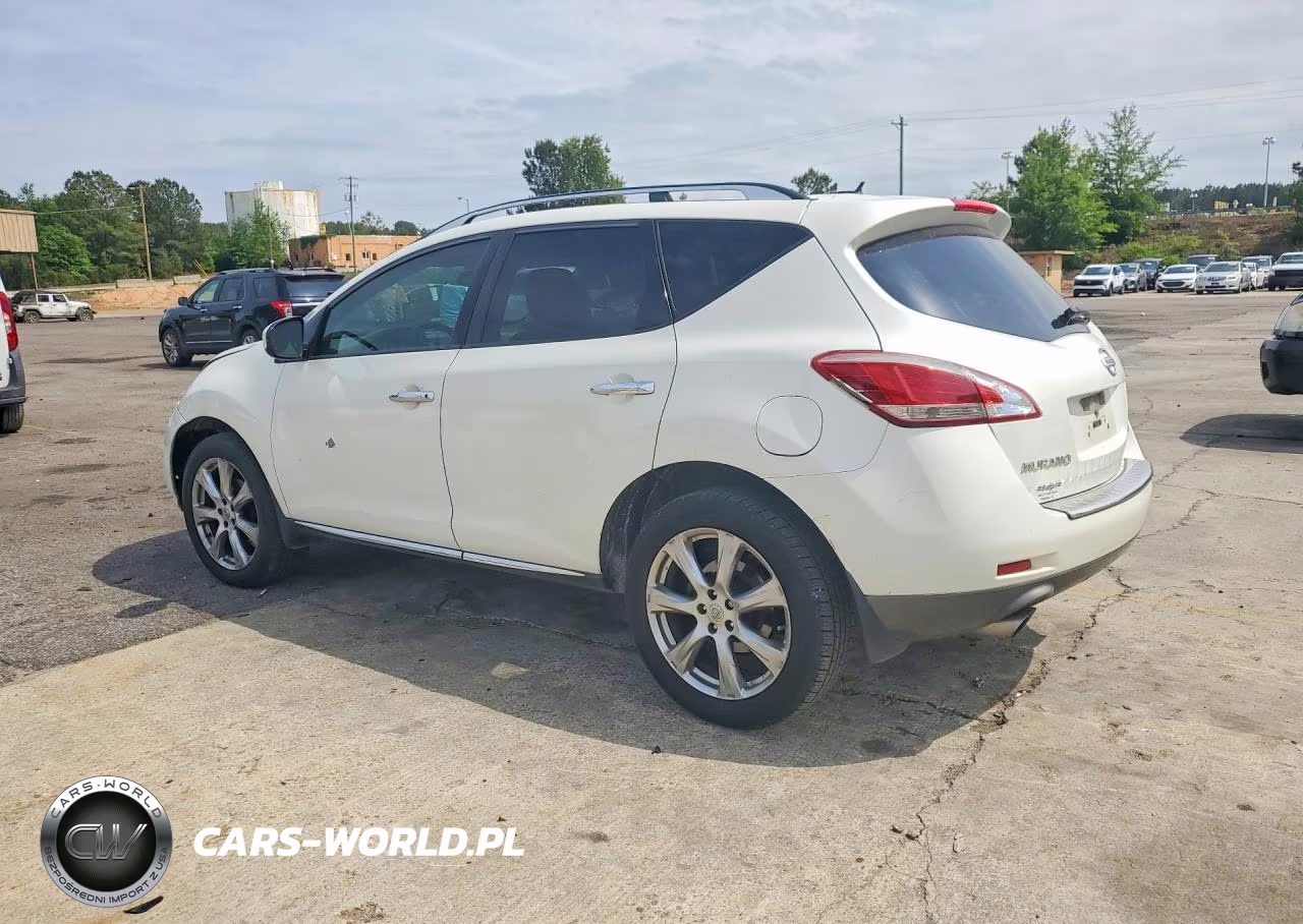 2014 Nissan Murano S VIN:JN8AZ1MU2EW405444 - 2