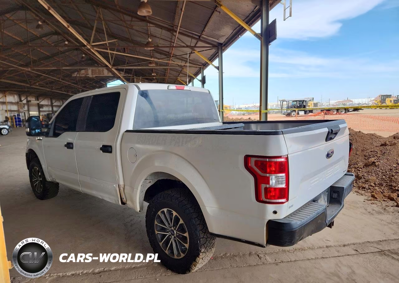 2019 Ford F150 Police Responder VIN:1FTEW1P44KKC25001 - 2