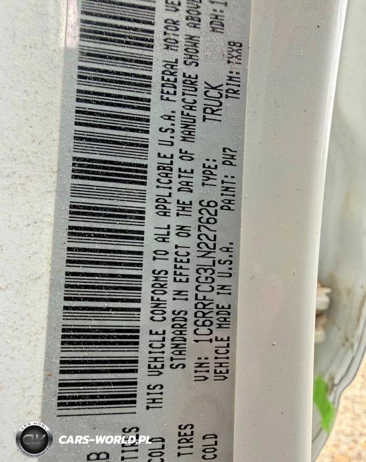 2020 Ram 1500 Tradesman VIN:1C6RRFCG3LN227626 - 10
