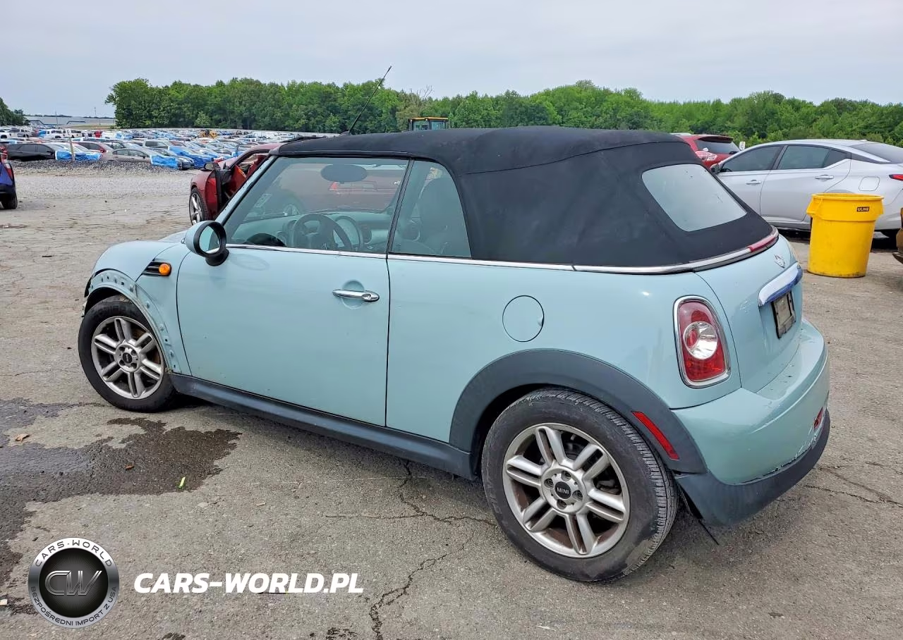2012 Mini Cooper VIN:WMWZN3C56CT135176 - 2