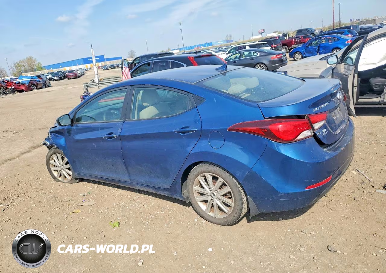 2016 Hyundai Elantra Se VIN:KMHDH4AE1GU477773 - 2