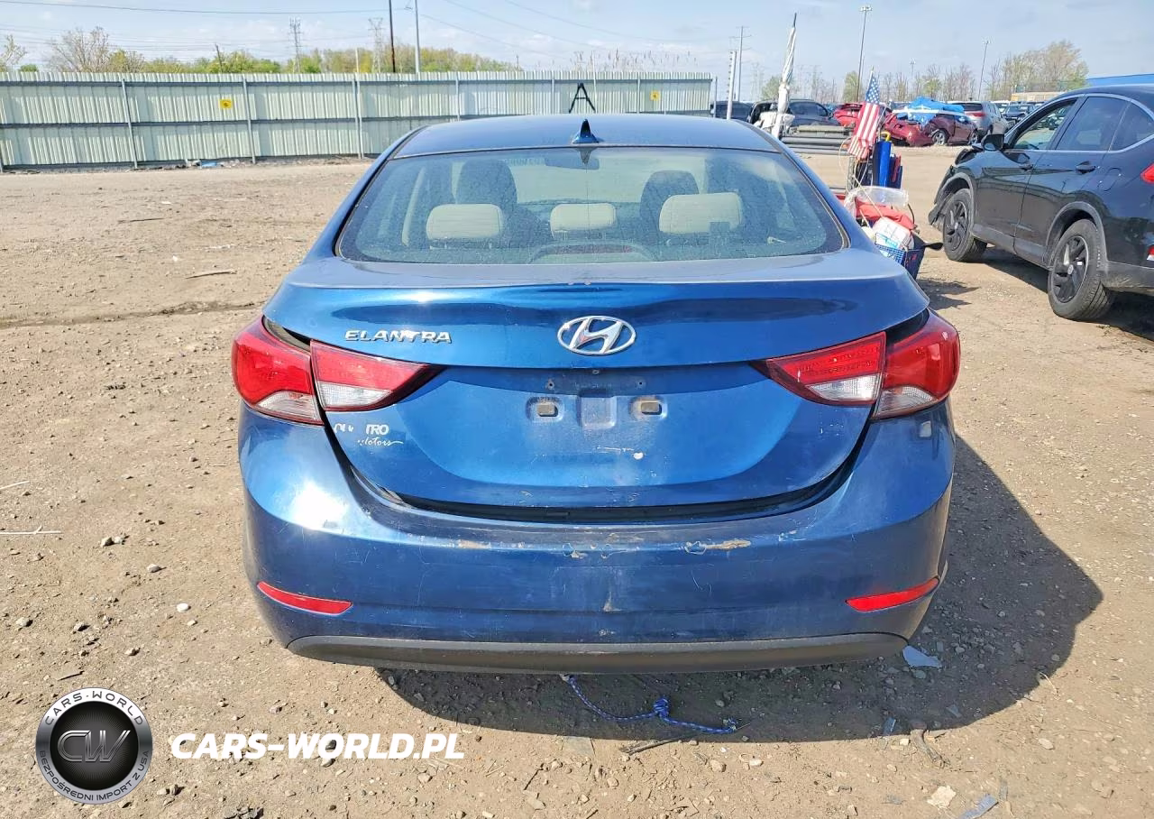 2016 Hyundai Elantra Se VIN:KMHDH4AE1GU477773 - 6