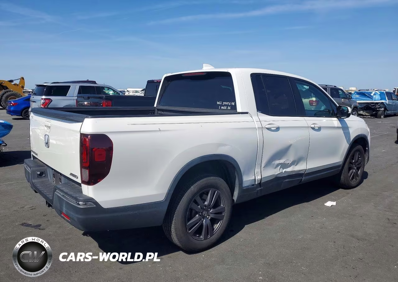 2019 Honda Ridgeline Sport VIN:5FPYK3F18KB042832 - 3