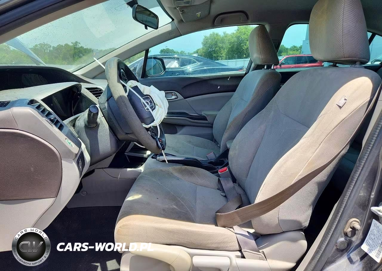 2012 Honda Civic Lx VIN:2HGFB2F55CH611680 - 5