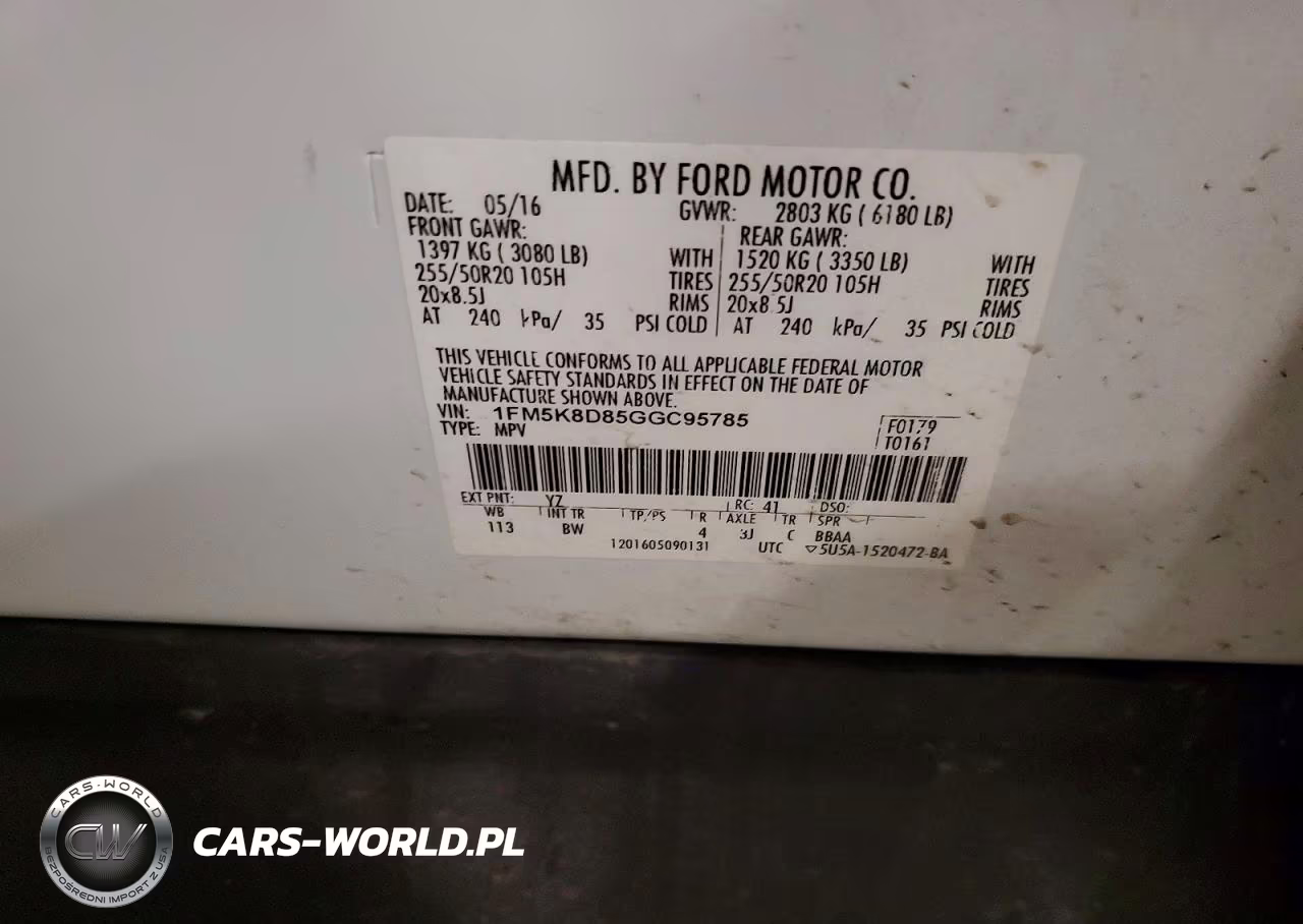 2016 Ford Explorer Xlt VIN:1FM5K8D85GGC95785 - 13