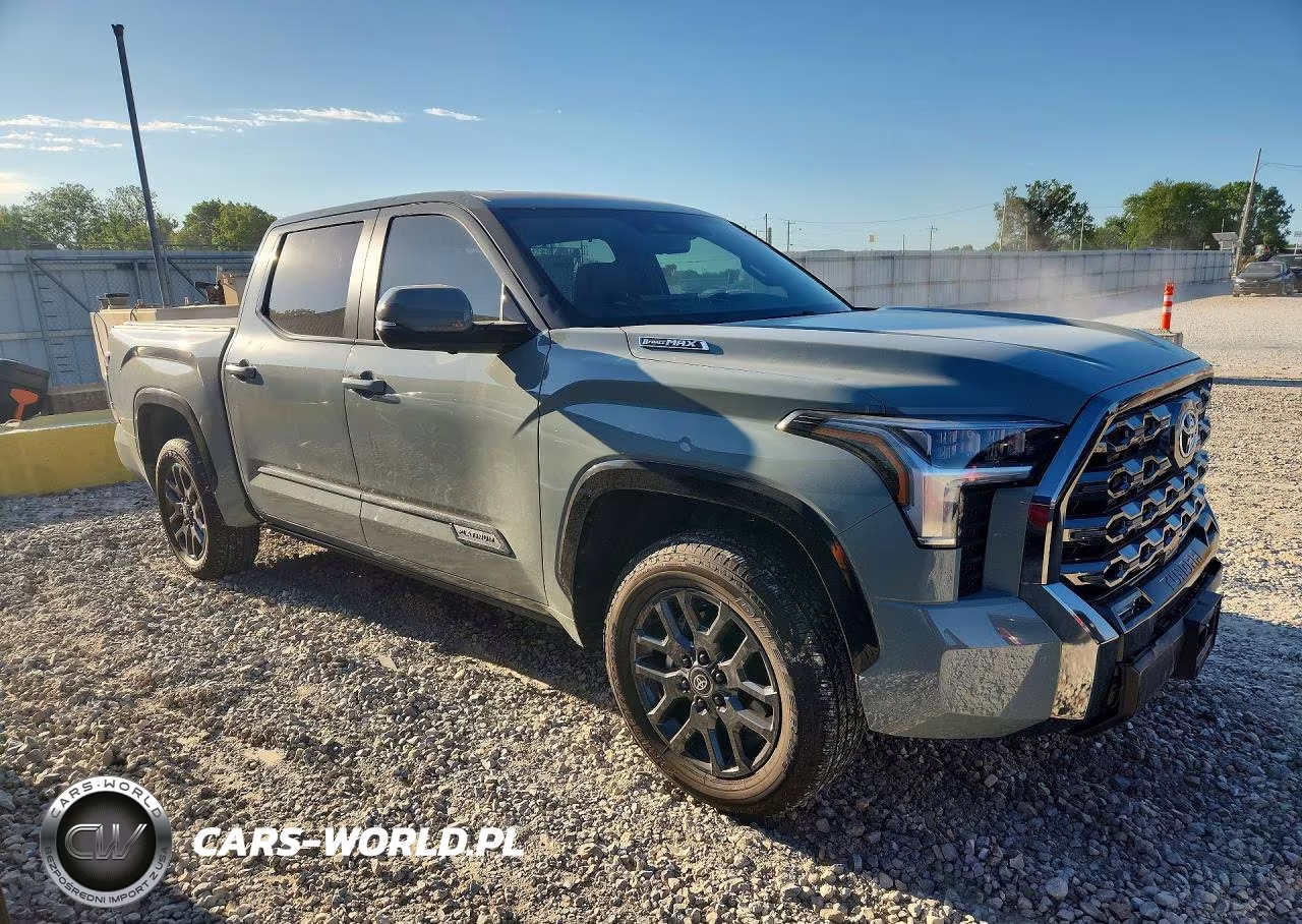 2025 Toyota Tundra Platinum Hv VIN:5TFNC5DB8SX114134 - 4