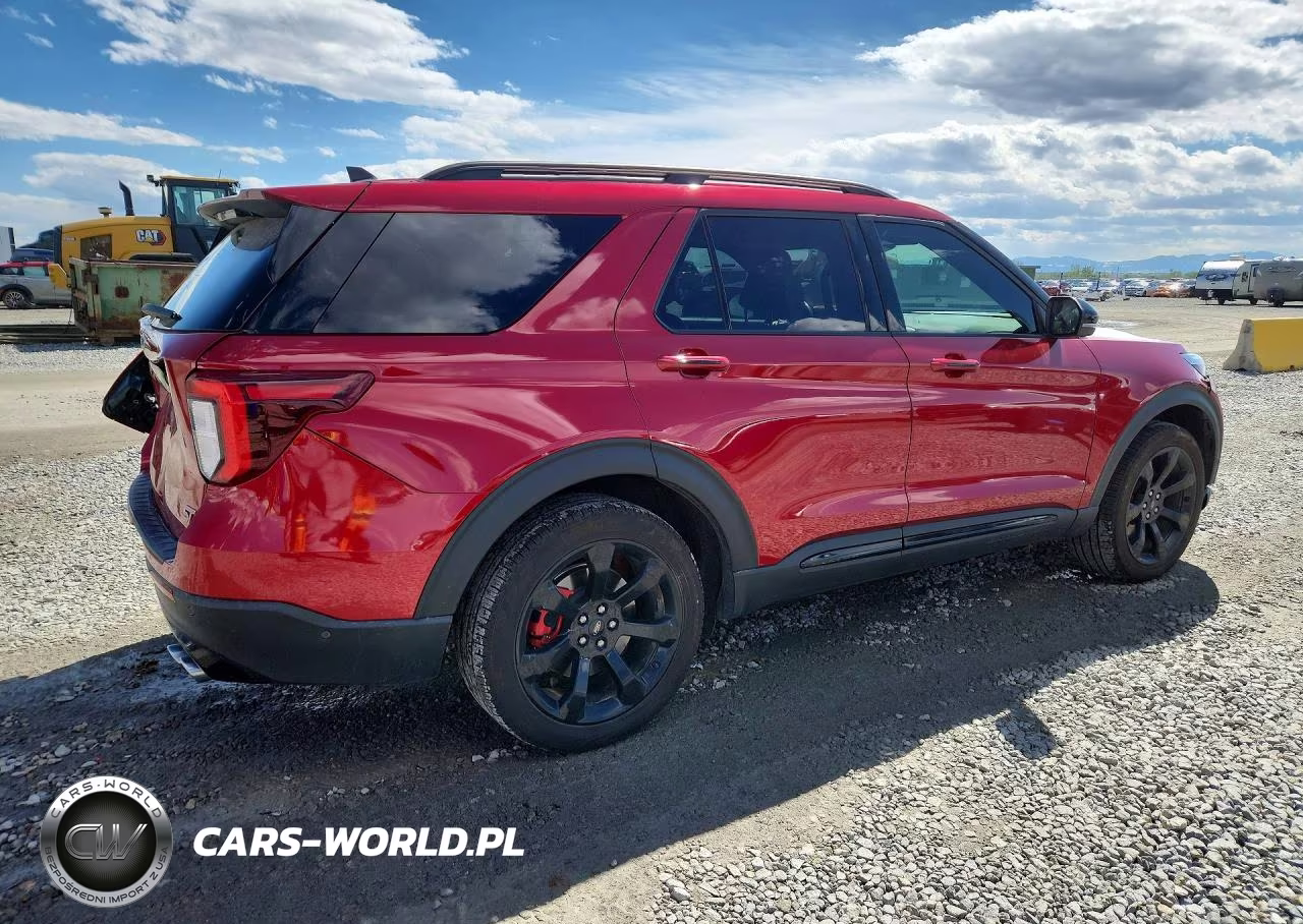 2021 Ford Explorer St VIN:1FM5K8GC0MGA16061 - 3