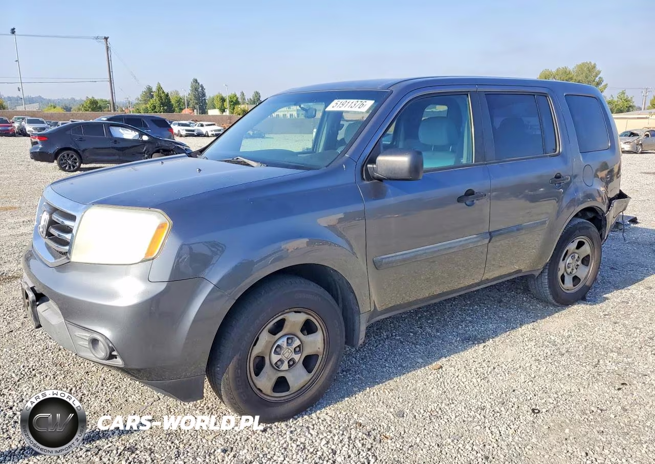 2012 Honda Pilot Lx – zdjęcie 1 z 13