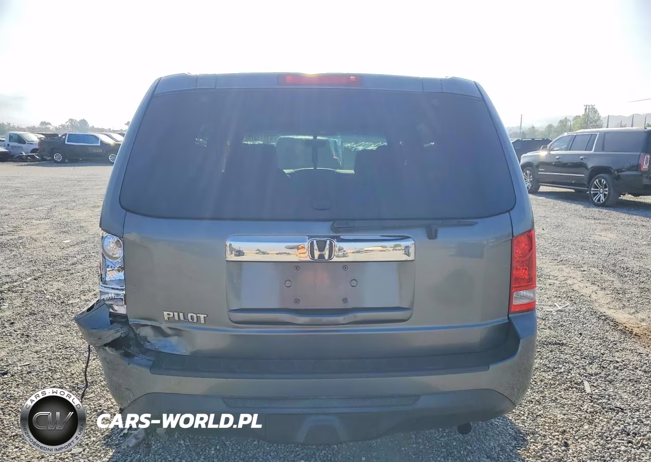 2012 Honda Pilot Lx VIN:5FNYF3H24CB017818 - 6