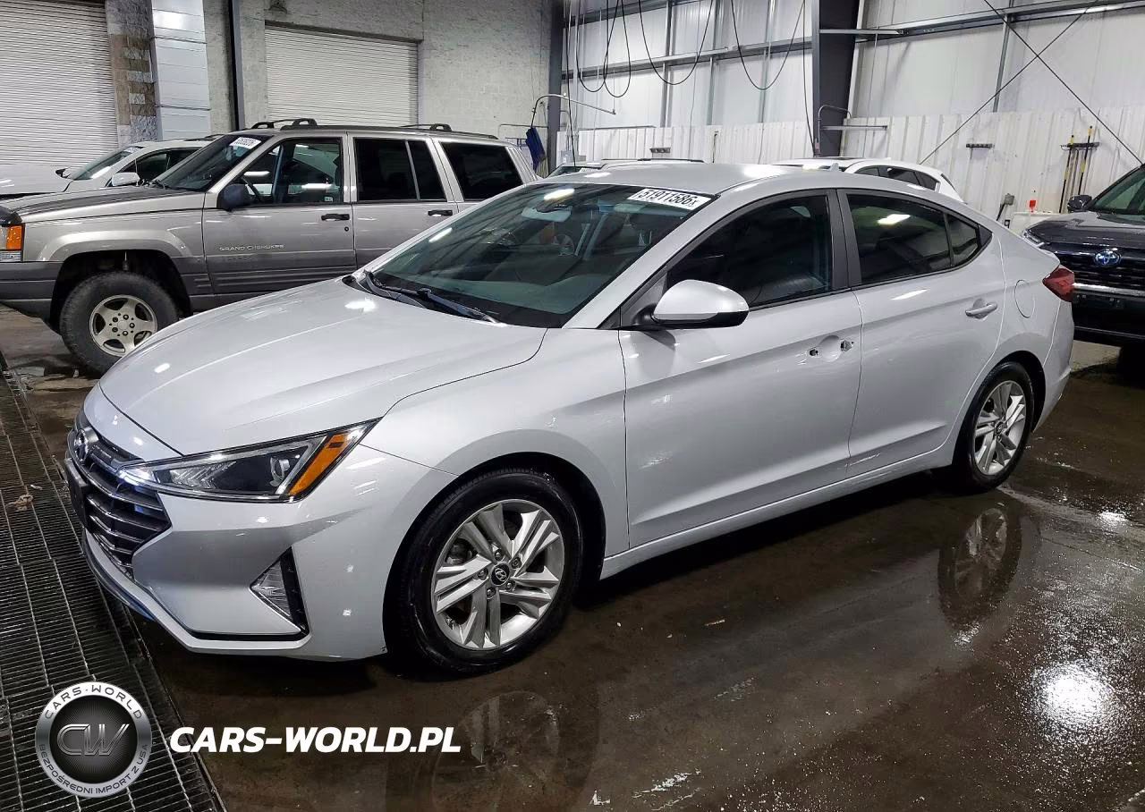 2019 Hyundai Elantra Sel VIN:KMHD84LF7KU773220 - 1