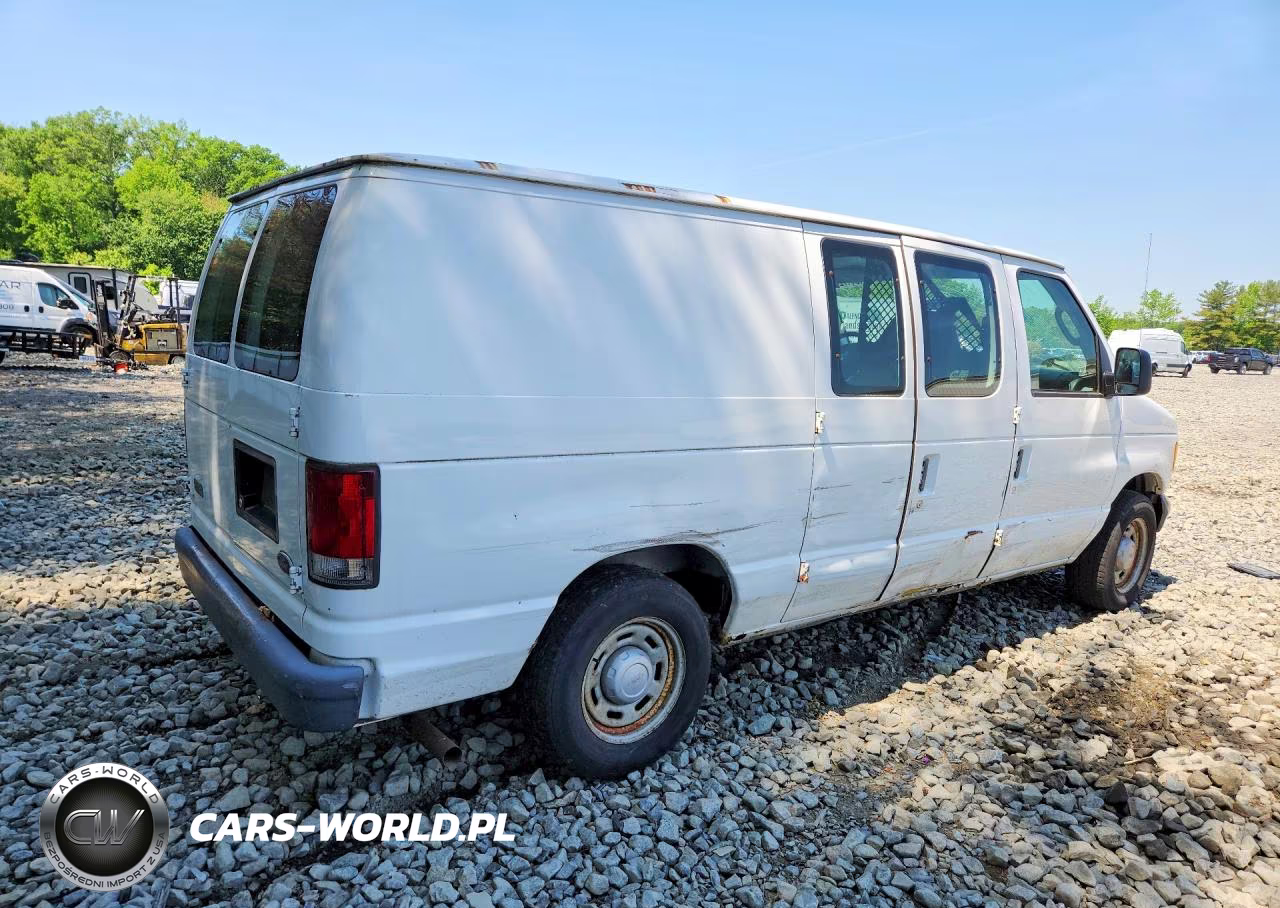 2004 Ford E150 Delivery Van VIN:1FTRE14W84HA42713 - 3