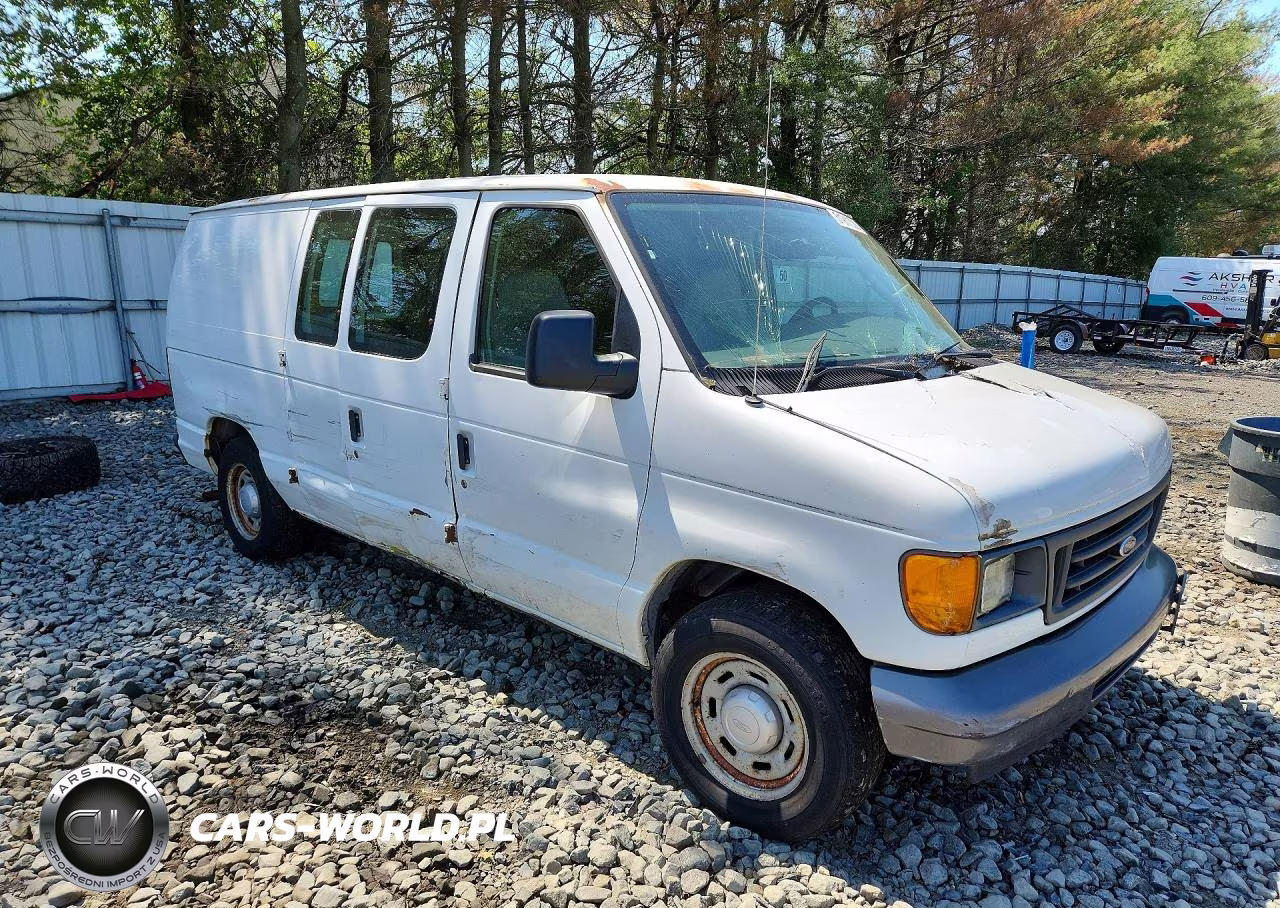 2004 Ford E150 Delivery Van VIN:1FTRE14W84HA42713 - 4