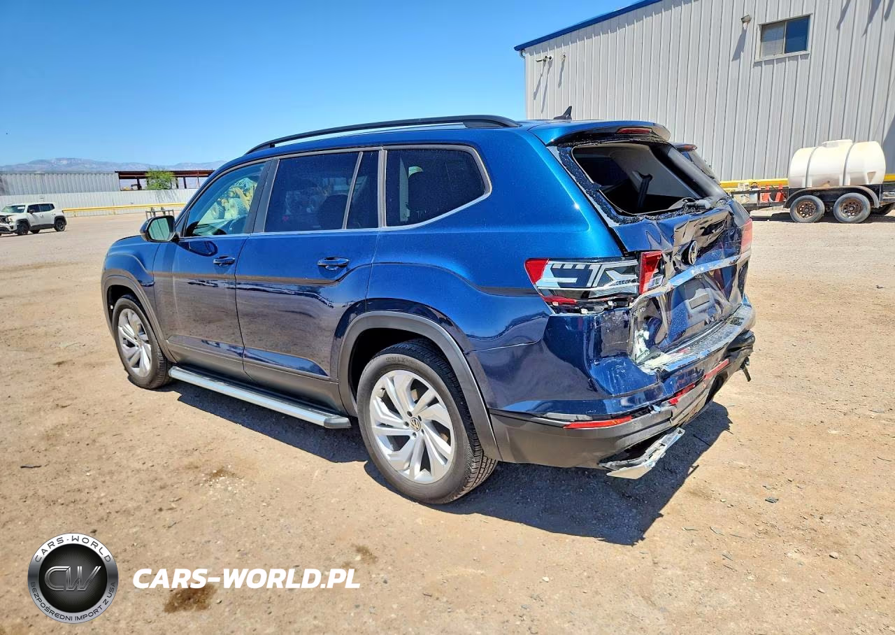2021 Volkswagen Atlas Se VIN:1V2WR2CA5MC554587 - 2