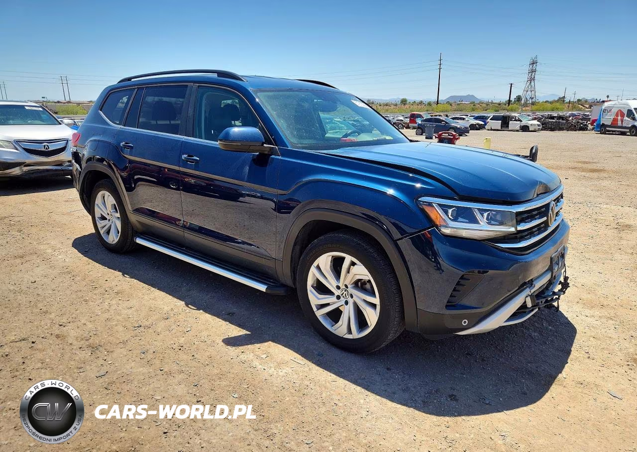 2021 Volkswagen Atlas Se VIN:1V2WR2CA5MC554587 - 4